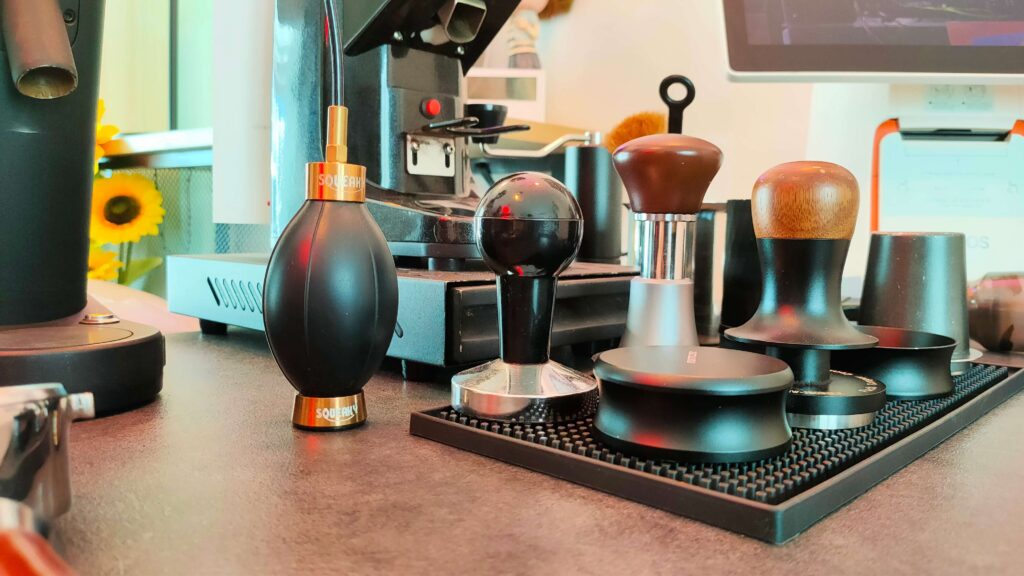 Squeaky Coffee Blower
